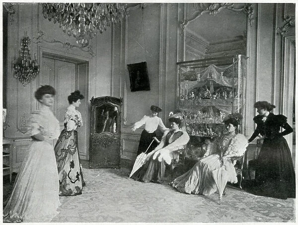 Fashion House latest Paris dresses 1905
