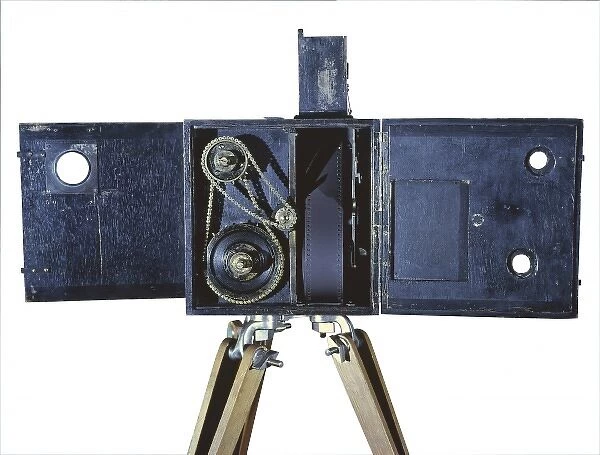 The first Lumiere cinematograph invented in 1894