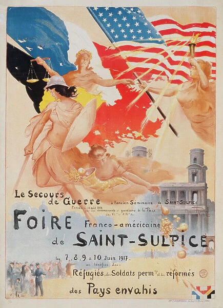 Foire France-Americaine de Saint-Sulpice. Le Secours de Guer