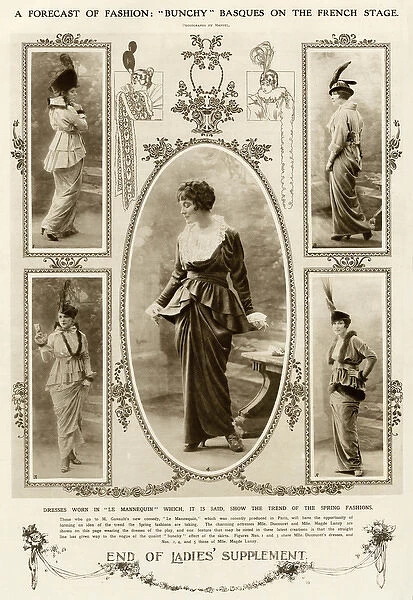 Forecast of fashion for spring 1914