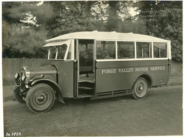 Forge Valley Motor Service bus