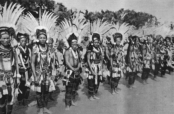 Formosan men in costume