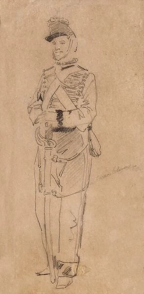 FORTUNY I MARSAL, Mariano (1838-1874). Trooper saber