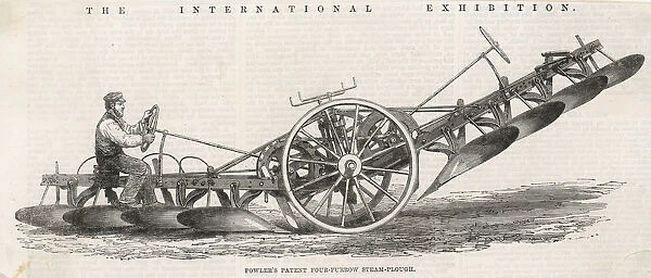 Fowlers Steam Plough