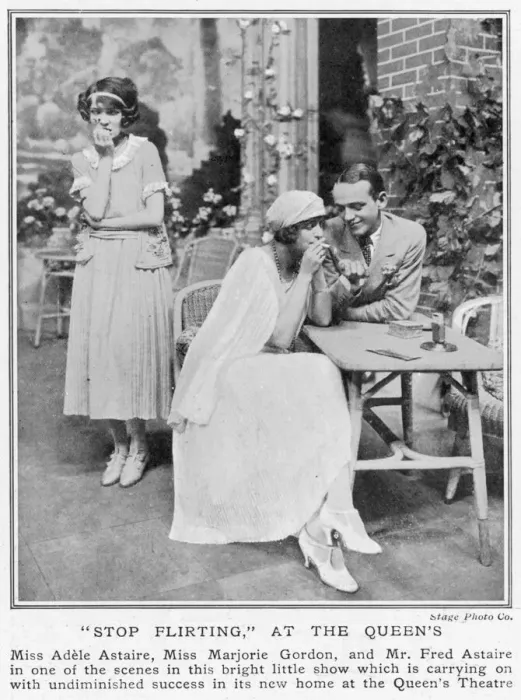 Framed Print : Fred and Adele Astaire in Stop Flirting Print 1923 Framed Print : Fred and Adele Astaire in Stop Flirting Print 1923