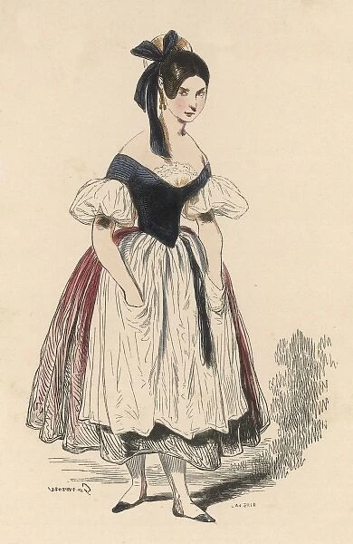 French Actress 19C