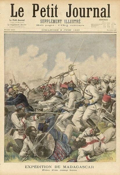 French Capture Hova Camp