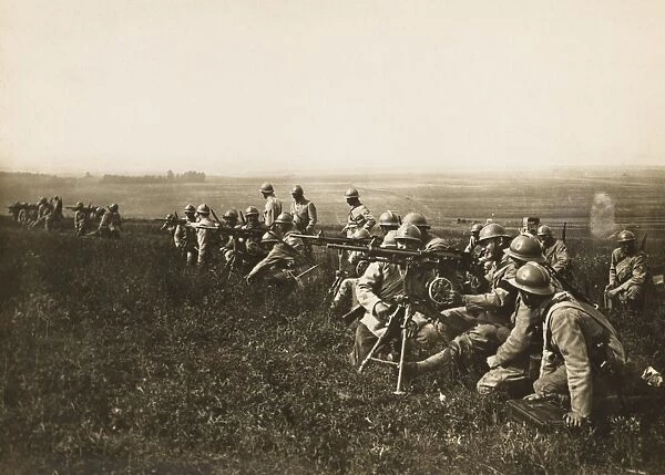 French machine-gunners 1916