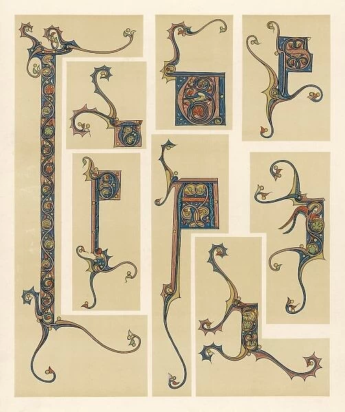 French Ornamental Letter