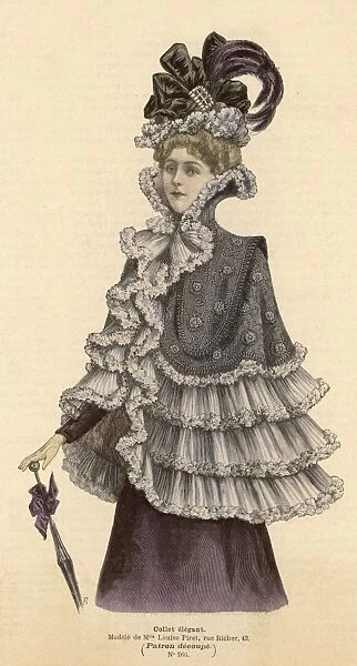 Frilly Mantle 1899