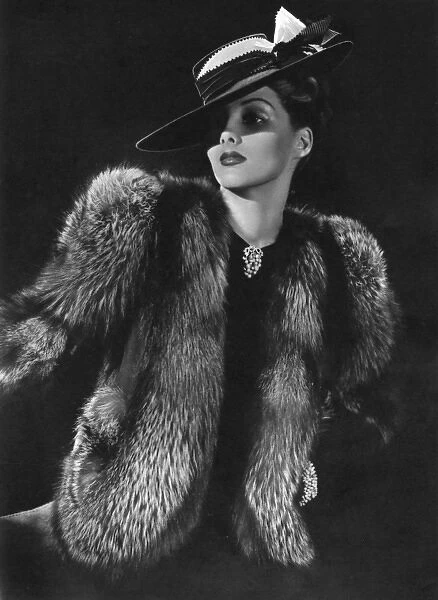 Fur coat from Harrods, 1939