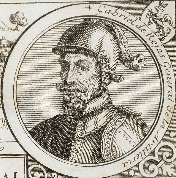 Gabriel de Rojas Cordova. Engraving