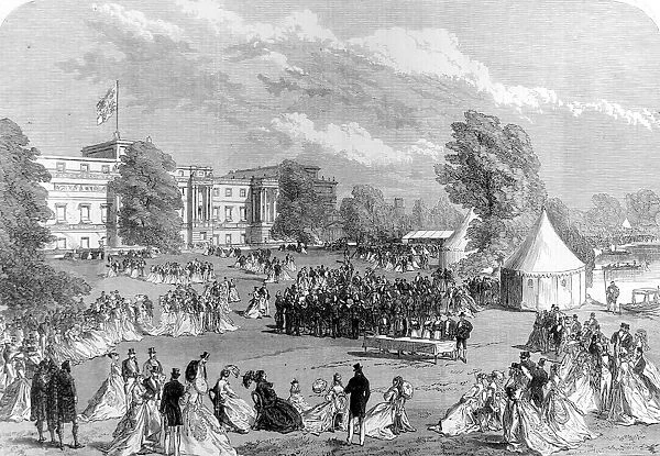 Garden Party at Buckingham Palace, London, 1868