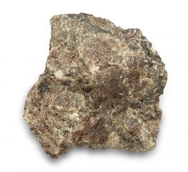 Garnet-bearing rock