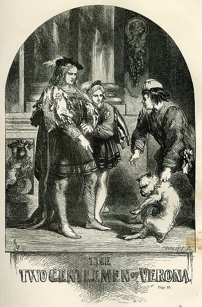 The Two Gentlemen of Verona - title page