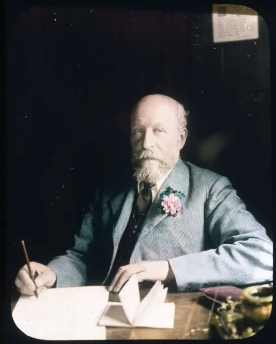 Framed Print : George Cadbury Print - Industrialist Portrait Framed Print : George Cadbury Print - Industrialist Portrait