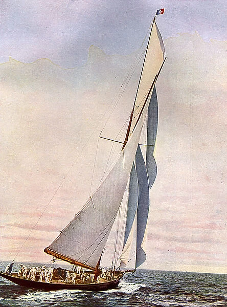 George Vs cutter racing yacht, Britannia