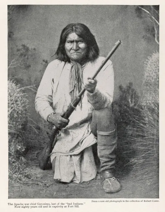 Framed Print : Geronimo Print, 1905 Framed Print : Geronimo Print, 1905