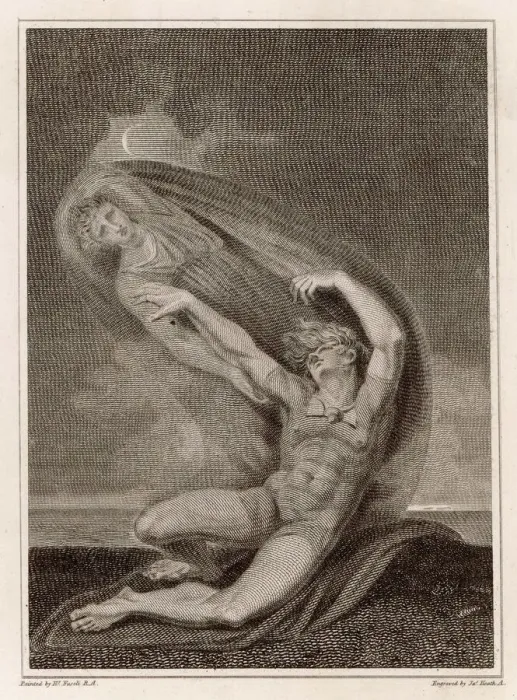 Framed Print : Ghost of Patroclus Print Framed Print : Ghost of Patroclus Print