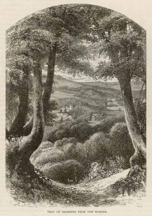 Framed Print : Gilbert White's Selborne Home Print Framed Print : Gilbert White's Selborne Home Print