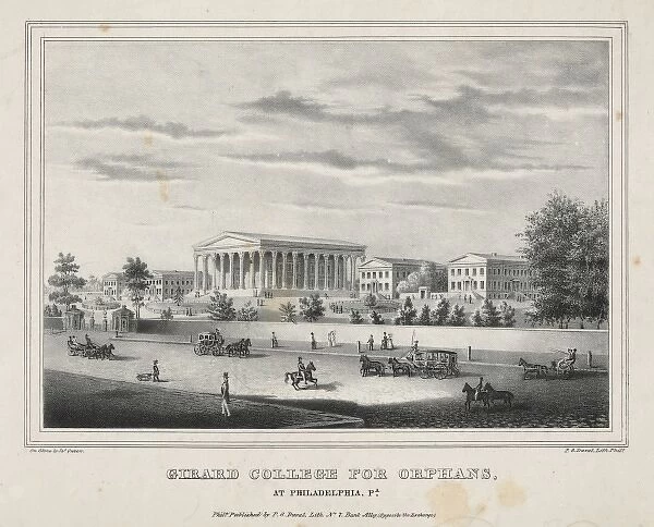 Girard College for orphans, at Philadelphia, Pa