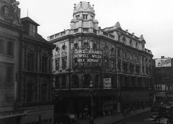 Globe Theatre on Shaftesbury Avenue, London