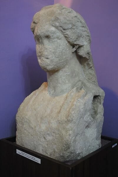 Goddess Demeter. Marble. 4th century BC