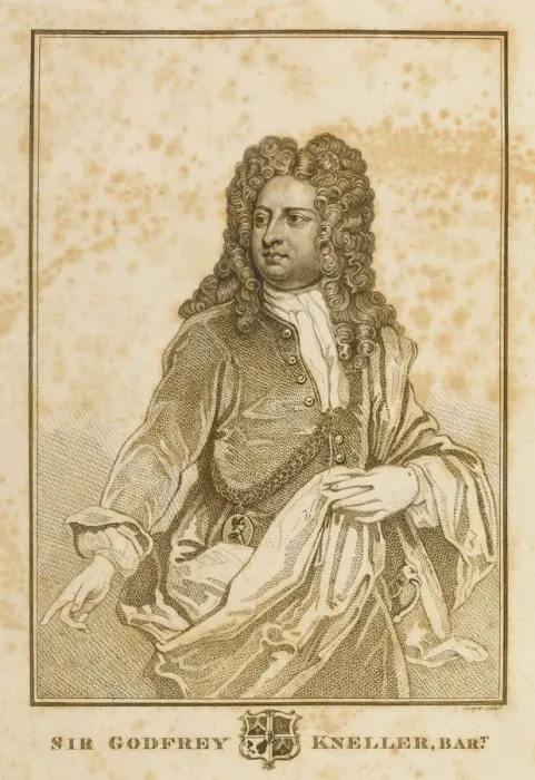 Framed Print : Godfrey Kneller Portrait Print Framed Print : Godfrey Kneller Portrait Print