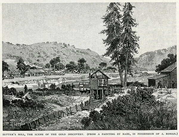 Gold in California, Sutters Mill