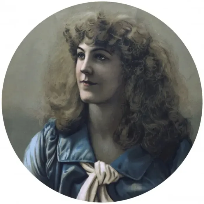Framed Print : Grace Darling Print - Idealised Victorian Portrait Framed Print : Grace Darling Print - Idealised Victorian Portrait