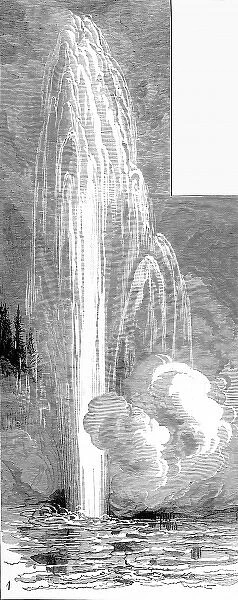 The Grand Geyser, Yellowstone National Park, 1883