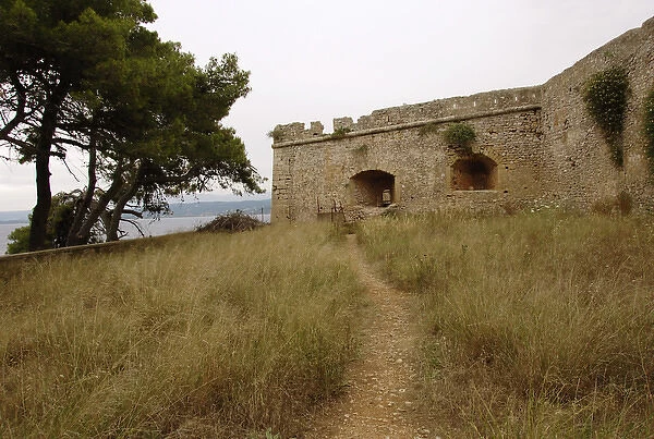 Greece. Peloponesse. Pylos. Fortress of Niokastro. Ottoman c
