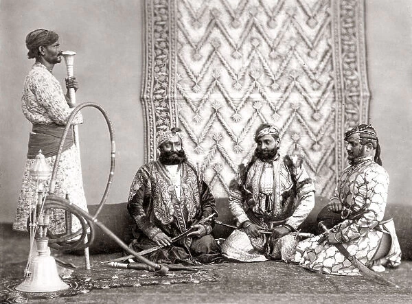 Gujur Sirdars, Bhurtphore district, India, 1860 s