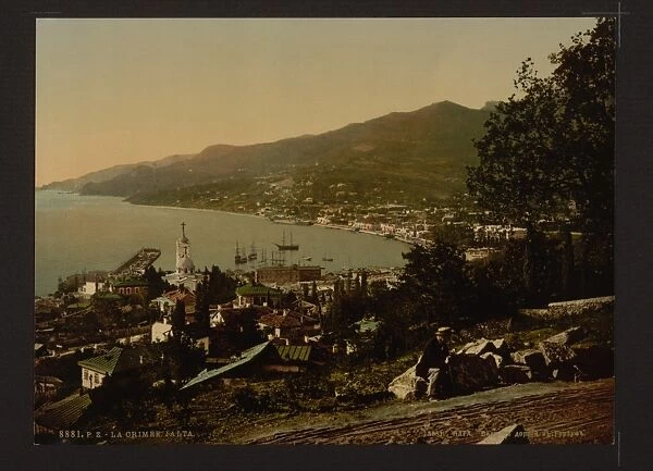 From the Gursuff (i. e. Gurzuf), Road, Jalta, (i. e. Yalta)