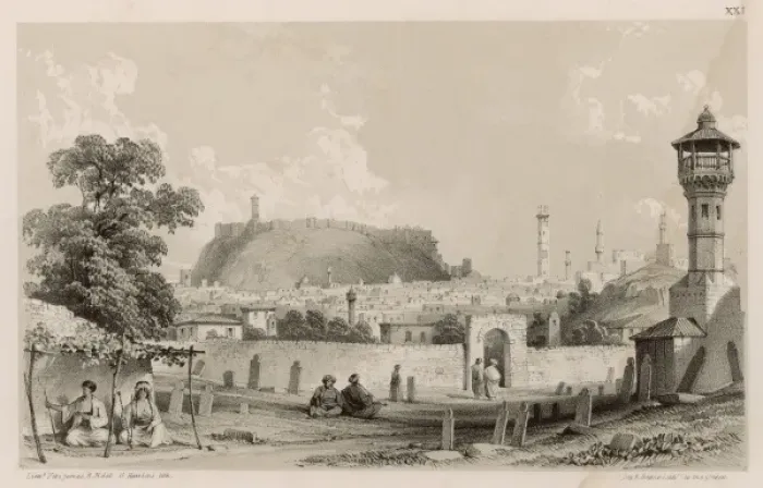 Framed Print : General View of Aleppo Print Framed Print : General View of Aleppo Print