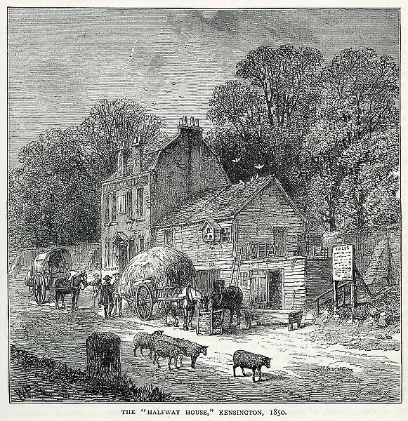 Halfway House, Kennsington 1850