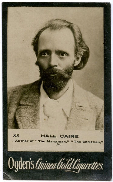 Hall Caine, British author, poet and critic