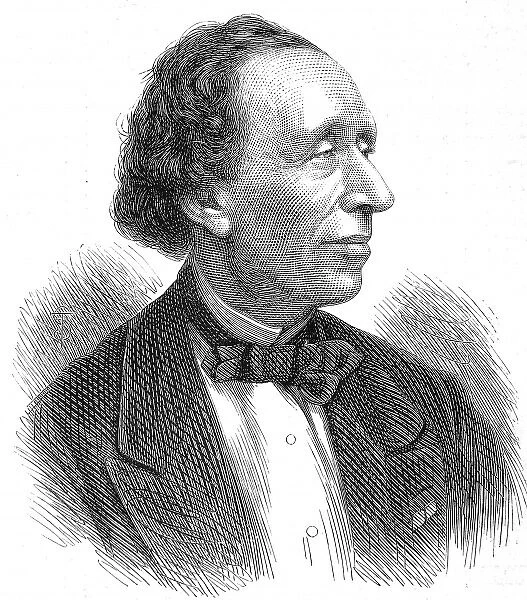 Hans Christian Andersen, c. 1870