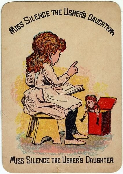 Happy Families Playing Cards - Miss Silence