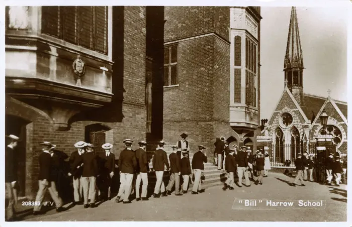 Framed Print : Harrow School Bill circa 1920s Print Framed Print : Harrow School Bill circa 1920s Print