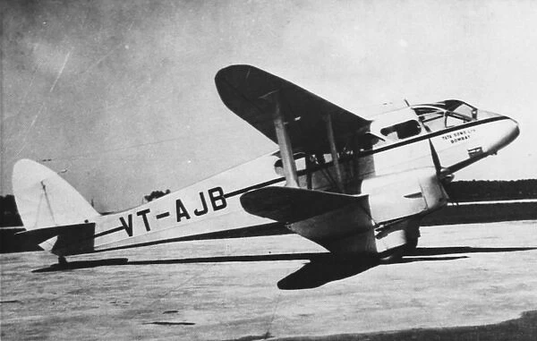 De Havilland DH89 Dragon Rapide -Tata Sons, (side view