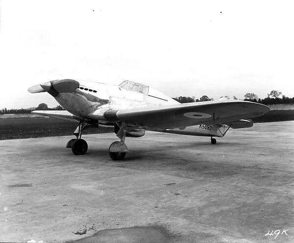 Hawker Hurricane prototype K5083 at Brooklands