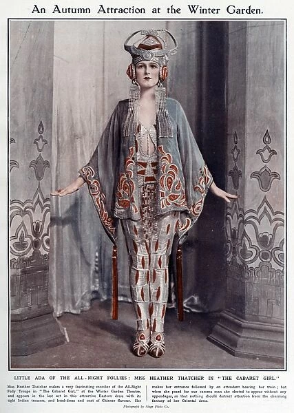 Heather Thatcher in The Cabaret Girl 1922