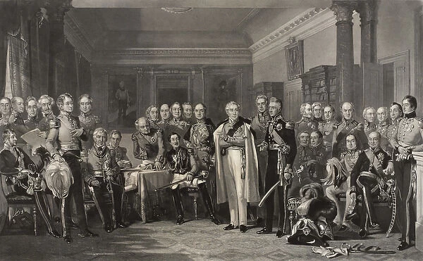 Heroes of the Peninsula - Duke of Wellington and companions