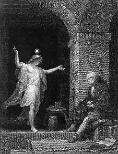 Hesper appearing to Columbus in prison