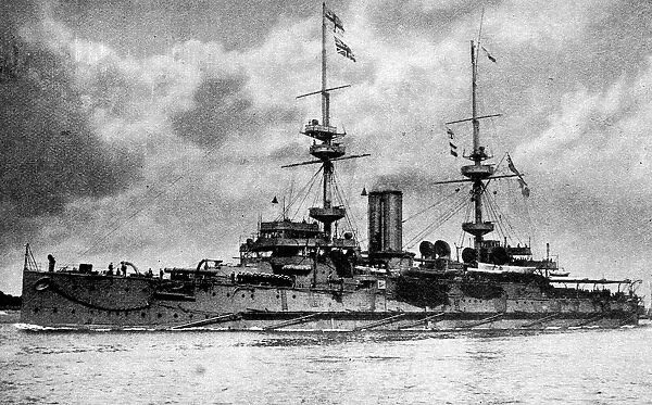 HMS Caesar, 1905