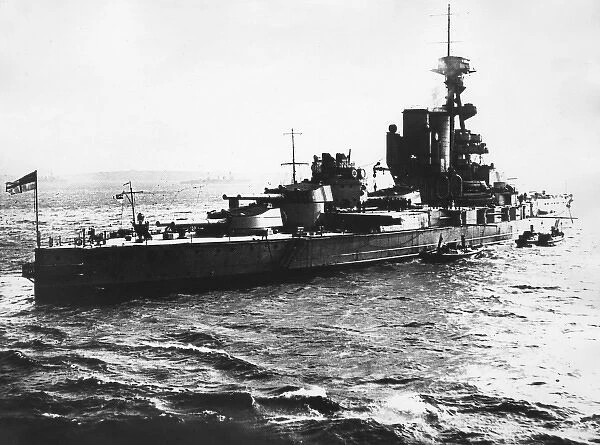 HMS Erin, British battleship, WW1