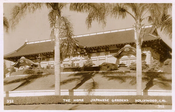 The Home, Japanese Gardens, Hollywood, California, USA