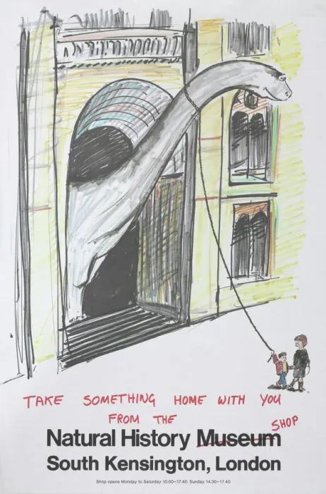 Framed Print : Take Something Home Print, Circa 1980s Framed Print : Take Something Home Print, Circa 1980s