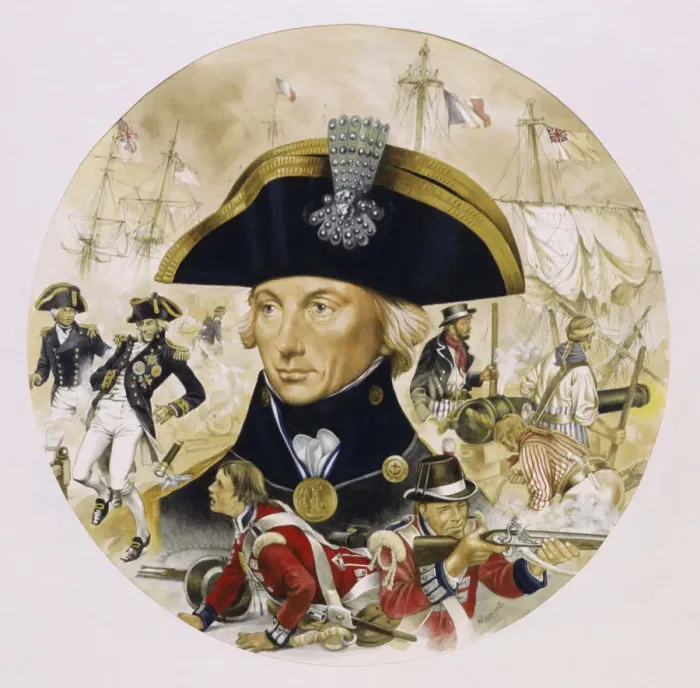 Framed Print : Horatio, Lord Nelson Print Framed Print : Horatio, Lord Nelson Print